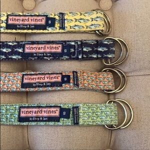 4 Vineyard Vines Belts Bundle